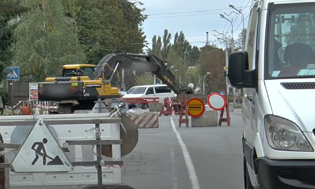 Обмеження руху транспорту в Запоріжжі
