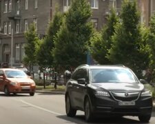 Ограничение движения транспорта в Киеве